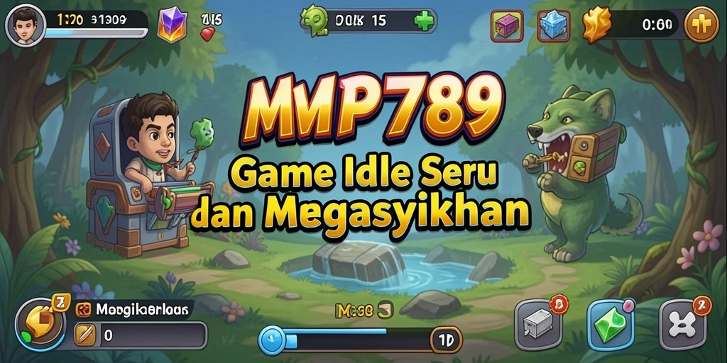 Screenshot MVP789 menampilkan pengalaman gameplay Idle yang menyenangkan.