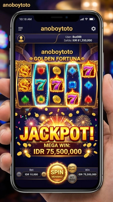 Screenshot aplikasi anoboytoto yang menunjukkan berbagai kategori aplikasi.